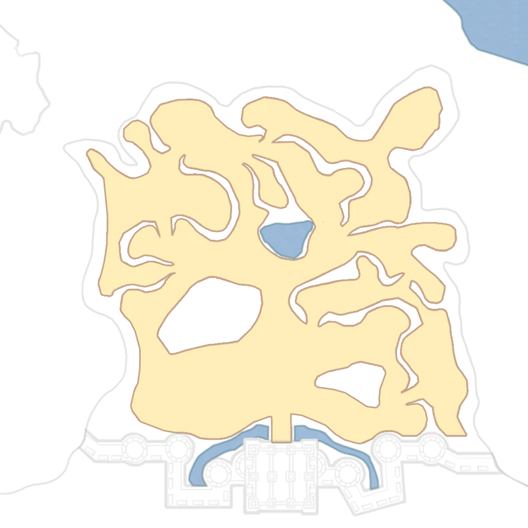 普隆德拉北門小地圖