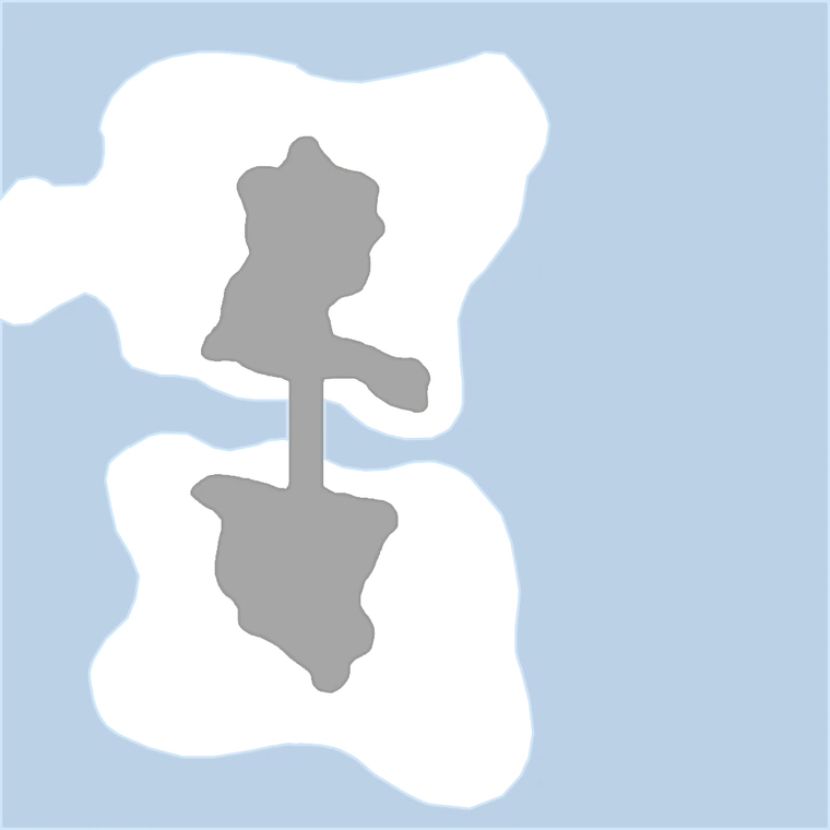 北森迷宮2層小地圖